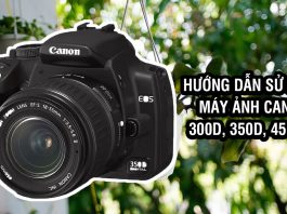 Hướng dẫn sử dụng Canon 350D