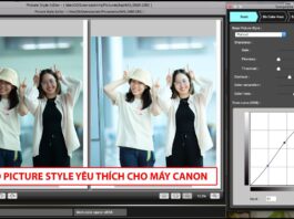 Tự làm Picture Style trong trẻo